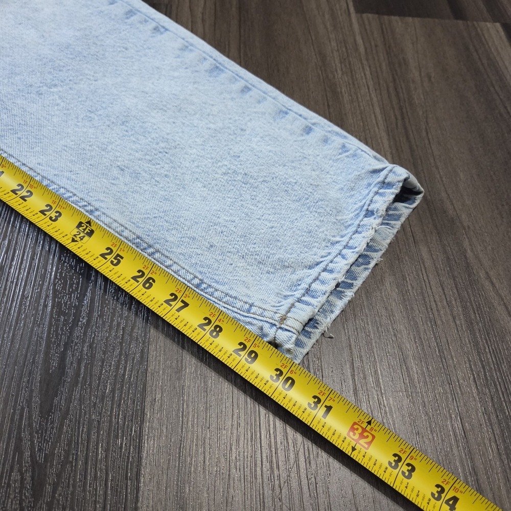 Wild Fable Women's Wide-Leg Jeans Size 6 Light Wash Blue Distressed 5-Pocket - Picture 9 of 9
